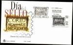 Stamps Spain -  Día del Sello - primer buzón de España - SPD