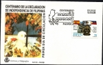 Stamps Spain -  Centenario declaración de  Independencia de Filipinas - SPD