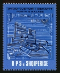 Stamps : Asia : Albania :  ALBANIA - Centro Histórico de Berat y  Gjirokastra
