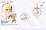 Stamps : Europe : Andorra :  SPD COPRINCIPES 1986. MONSEÑOR JUSTI GUITART I VILARDEBÓ