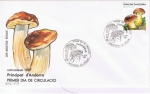 Stamps : Europe : Andorra :  SPD NATURALEZA 1987. SETAS. BOLETUS EDULIS