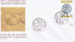 Stamps : Europe : Andorra :  SPD VII CENTENARIO DE LA FIRMA DEL SEGUNDO PAREATGE