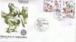 Stamps Andorra -  SPD EUROPA 1989. JUEGOS INFANTILES