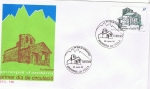 Stamps : Europe : Andorra :  SPD TURISMO 1989. IGLESIA DE SANT ROMÁ DE LES BONS