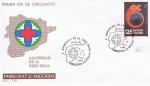 Stamps : Europe : Andorra :  SPD 125 ANIVERSARIO DE LA CRUZ ROJA. RESERVADO