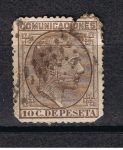 Stamps Spain -  Edifil  192  Alfonso XII.   