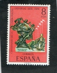 Stamps Spain -   2212 - CENTENARIO DE LA UNION POSTAL UNIVERSAL. MONUMENTO DE LA U.P.U., BERNA.