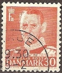 Stamps : Europe : Denmark :  Rey Federico IX de Dinamarca