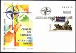 Stamps Spain -  Cumbre del Consejo del Atlántico Norte - SPD