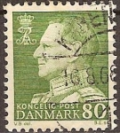 Sellos del Mundo : Europa : Dinamarca : Rey Federico IX de Dinamarca