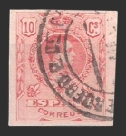 Stamps : Europe : Spain :  Alfonso XIII - 10 c.