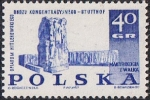 Stamps Poland -  MARTIROLOGIA Y LUCHA. EL STRUTHOF