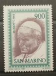 Sellos de Europa - San Marino -  PAPA JUAN PABLO II