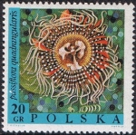 Stamps Poland -  FLORES. BADEA (PASSIFLORA QUADRANGULARIS)
