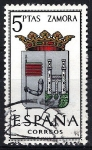 Stamps Spain -  1700 Escudos de capitales de Provincia. Zamora.