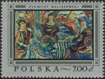 Stamps Poland -  PINTURAS POLACAS. ZYGMINT VALISZEWSKI