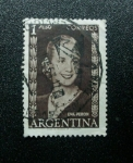 Stamps : America : Argentina :  Eva Peron.