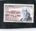 Sellos de Europa - Espa�a -  2182- JORGE JUAN  1713-1773.
