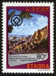 Stamps : Africa : Ethiopia :  ETIOPÍA - Parque Nacional de Simien