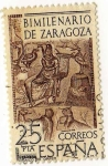 Stamps : Europe : Spain :  2321.- Bimilenario de Zaragoza