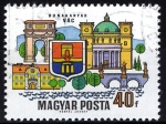 Stamps : Europe : Hungary :  El recodo del Danubio. Vác.
