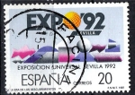Stamps : Europe : Spain :  2875A La era de los Descubrimientos. EXPO-92.(2)