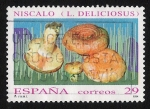 Stamps : Europe : Spain :  232.003.282,04 - Micologia - Lactarius deliciosus -Phil.241961-Dm.994.9-Ed.3282-Y&T.2875-Mch.3143-Sc
