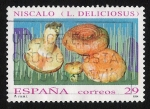 Sellos de Europa - Espa�a -  232.003.282,04 - Micologia - Lactarius deliciosus -Phil.241961-Dm.994.9-Ed.3282-Y&T.2875-Mch.3143-Sc