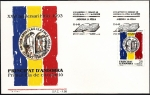 Stamps Andorra -  Aniversario creación Circulo de las artes y las letras - SPD