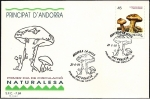 Stamps Andorra -  Micología - cama de perdíz - SPD