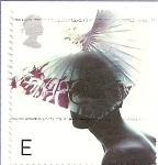 Stamps United Kingdom -  Sombreros