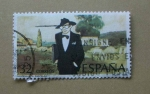Sellos del Mundo : Europe : Spain : Homenaje a Castelao.