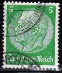Stamps : Europe : Germany :  Von Hindenburg	