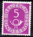 Stamps : Europe : Germany :  Corneta. (Básica)	