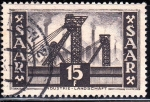 Stamps Germany -  Industrie-Landschaft	