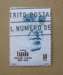 Stamps Spain -  Joaquin Turina. 1882 - 1949