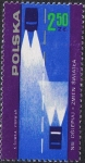 Stamps Poland -  SEGURIDAD EN LA CIRCULACIÓN. NO DESLUMBRAR, HACER EL CAMBIO DE LUCES