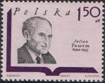 Stamps Poland -  ESCRITORES POLACOS. JULIAN TUWIM