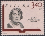 Stamps : Europe : Poland :  ESCRITORES POLACOS. ZOFIA NALKOWSKA