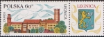 Sellos de Europa - Polonia -  MONUMENTOS HISTÓRICOS. LEGNICA, CASTILLO DE LOS PRINCIPES DE LEGNICA