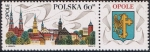Stamps Poland -  MONUMENTOS HISTÓRICOS. OPOLE, VISTA GENERAL DE LA CIUDAD