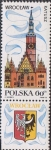 Stamps Poland -  MONUMENTOS HISTÓRICOS. WROCLAW, AYUNTAMIENTO