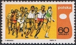 Stamps Poland -  DEPORTES. CARRERA NACIONAL, DE FR. WINIARSKI