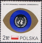 Stamps Poland -  25 ANIVERSARIO DE LAS NACIONES UNIDAS