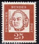 Stamps Germany -  Baltasar Neumann 	