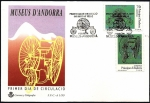 Stamps Andorra -  Museos - bicicleta  - SPD