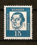 Stamps Germany -  Martin Luther.