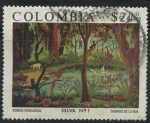 Stamps Colombia -  Paisaje - Selva nº 1