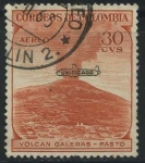 Sellos de America - Colombia -  Volcán Galeras - Pasto