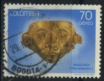 Stamps Colombia -  SC794 - Máscara (Tierradentro)